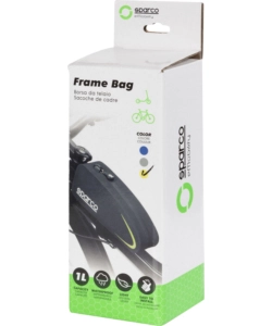 BORSA DA TELAIO PER BICI SPARCO IN NYLON , 21,5X5,5X8,5 CM